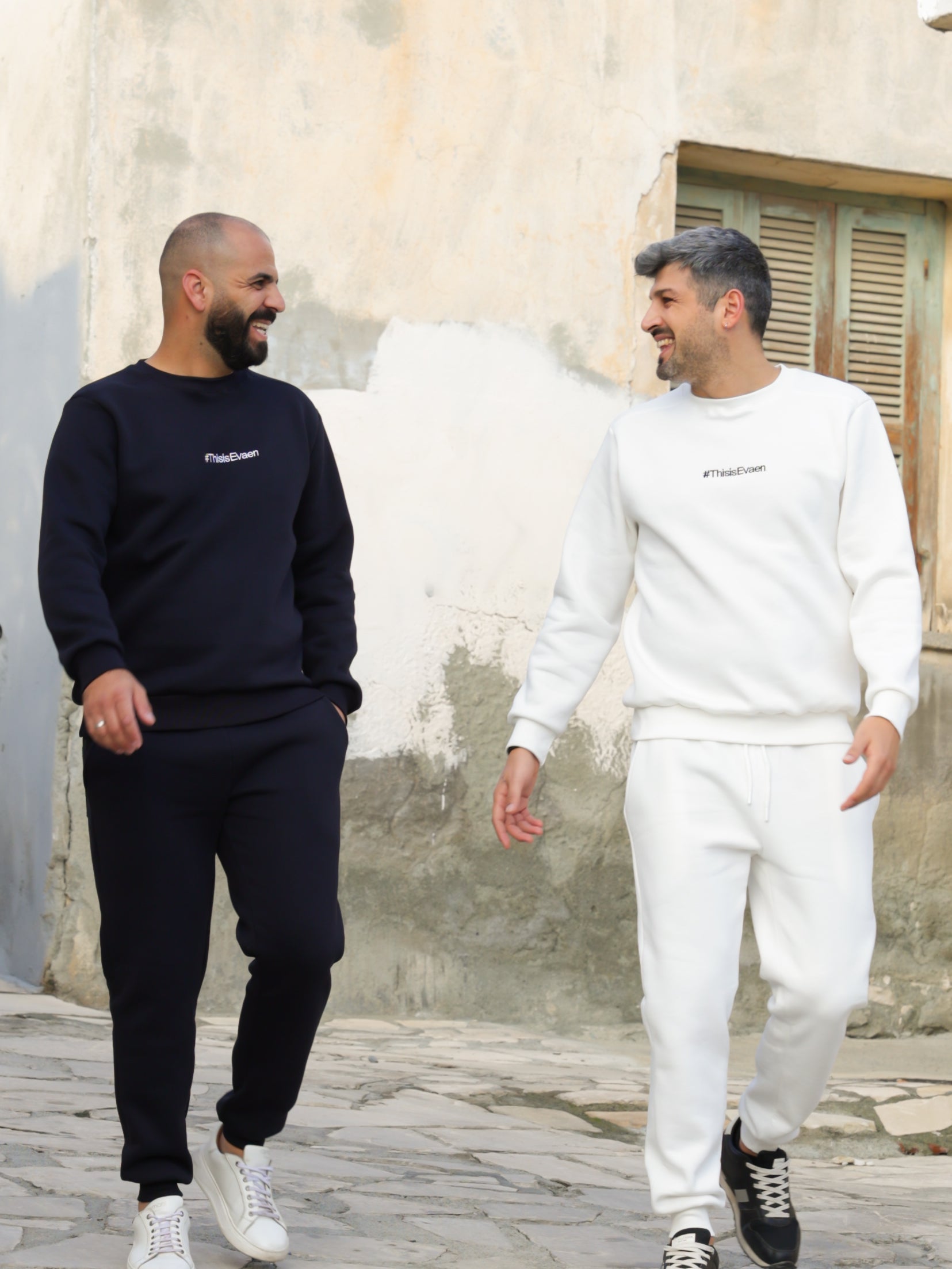 ThisisEvaen Navy Blue Tracksuit Set