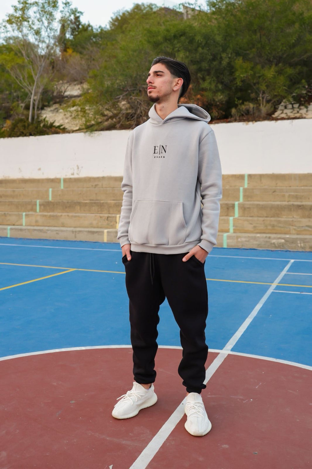 Evaen Grey Hoodie