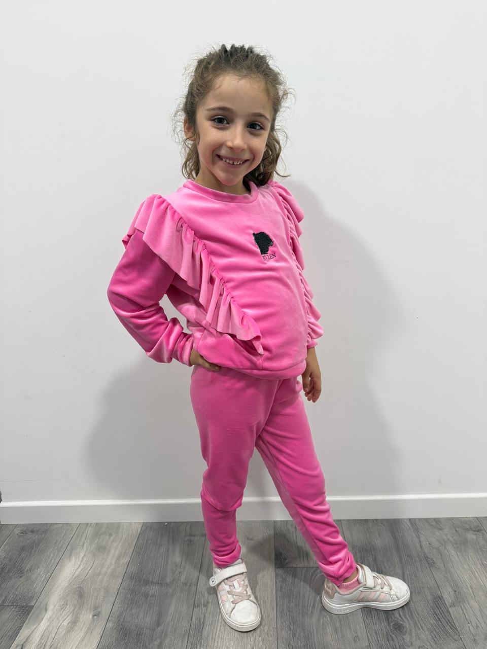 Princesses Velvet Set - Premium Kids Tracksuit