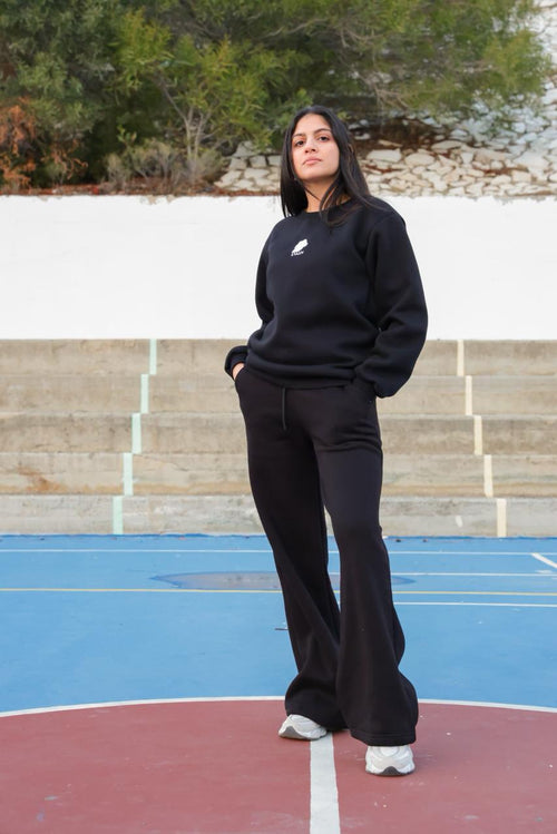 Black Tracksuit with Evaen Logo