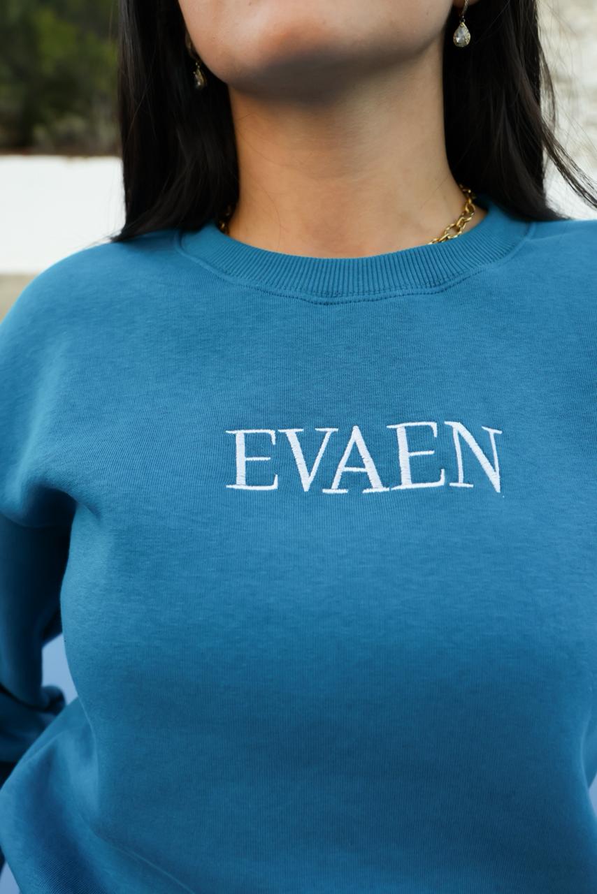 Elegant Petrol Blue Set By Evaen